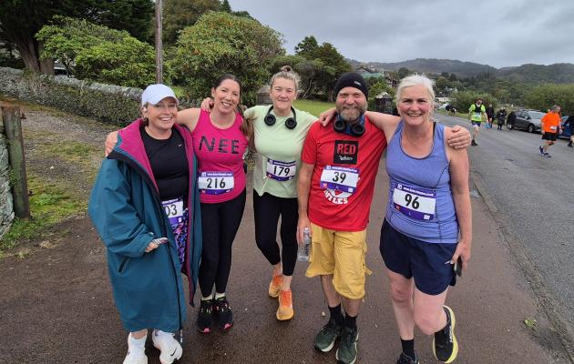 Runners pre-race!